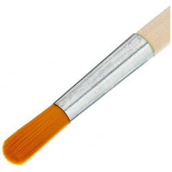 Кисть синтетика круглая №10 (диаметр обоймы 10 мм; длина волоса 30 мм)  деревянная ручка calligrata 01024912