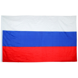 Флаг россии  150 х 250 см карман для древка 3 полиэфирный шелк TAKE IT EASY 0993691