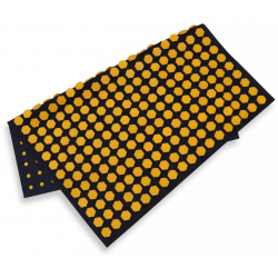 Ипликатор коврик  основа спанбонд 360 модулей 56 × 62 см цвет темно синий/желтый ONLITOP 01139718