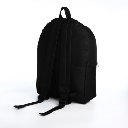 Рюкзак на молнии  наружный карман цвет черный No brand 01175729