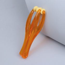 Массажер для пальцев рук  14 5 × 3 8 2 см ролика цвет оранжевый ONLITOP 01224718