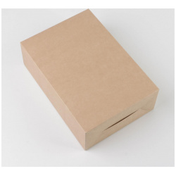 Коробка подарочная складная крафтовая  упаковка 16 х 23 7 5 см Дарите Счастье 01228333