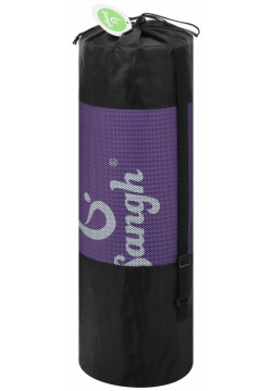 Чехол для йога коврика sangh  толщиной до 1 5 см цвет черный 0774860