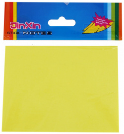 Блок с липким краем  76 мм х 100 листов пастель цвет желтый Calligrata 01201488