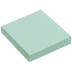 Блок с липким краем 51 мм х  100 листов пастель зеленый Calligrata 01202483