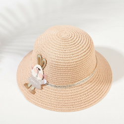 Шляпа для девочки minaku 0956361 Зайка  цвет розовый