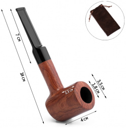 Курительная трубка для табака Командор 01312599 