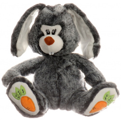 Мягкая игрушка No brand 01340288 «Кролик с морковками»