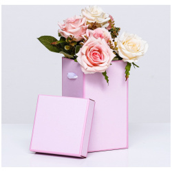 Коробка складная  розовая 10 х 18 см UPAK LAND 01429607