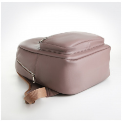 Рюкзак женский из искусственной кожи на молнии textura  цвет серый 01463976