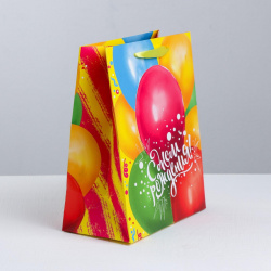 Пакет подарочный ламинированный вертикальный  упаковка Дарите Счастье 01572544