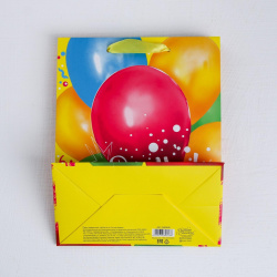Пакет подарочный ламинированный вертикальный  упаковка Дарите Счастье 01572544