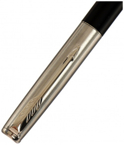 Ручка подарочная перьевая в кожзам футляре  корпус черный с серебром Calligrata 01554612