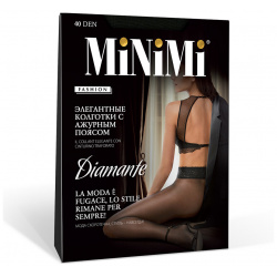 Колготки жен Mini DIAMANTE 40 Nero MINIMI 01614164 
