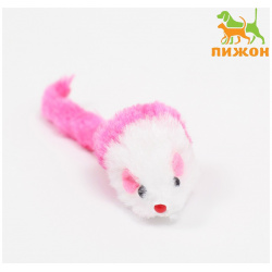 Игрушка для кошек Пижон 01764778 Малая мышь двухцветная  5 см