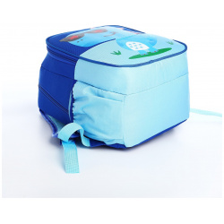 Рюкзак на молнии  цвет синий/голубой No brand 02048859