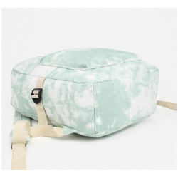 Рюкзак молодежный из текстиля на молнии  3 кармана цвет зеленый No brand 02137886