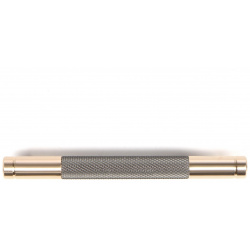 Ручка рейлинг cappio  м/о 96 мм цвет золото/серый 02295471