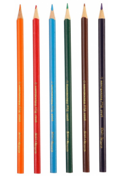 Цветные карандаши  6 цветов трехгранные маша и медведь 02323305