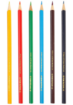 Цветные карандаши  6 цветов трехгранные щенячий патруль Paw Patrol 02323310 Ц