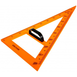 Треугольник для школьной доски  с держателем прямоугольный 30° No brand 01518325