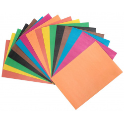 Бумага цветная а4  16 листов 8 цветов газетная двусторонняя в папке Calligrata 03004355