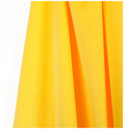 Карнавальный плащ детский  плюш желтый длина 85 см Страна Карнавалия 03018748