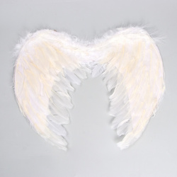 Крылья ангела  40×35 см на резинке цвет белый Страна Карнавалия 0549672