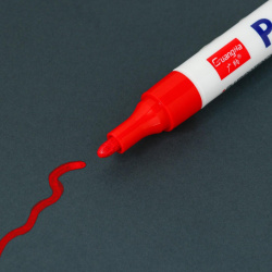 Маркер  карандаш краска для шин водонепроницаемая на масляной основе красный No brand 03411629