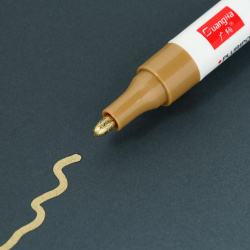 Маркер  карандаш краска для шин водонепроницаемая на масляной основе золотистый No brand 03411632