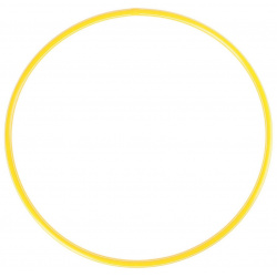 Обруч  диаметр — 50 см цвет желтый Соломон 03535932