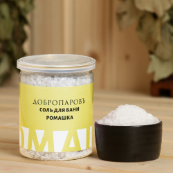Соль для бани с травами Добропаровъ 03533098 Ромашка в