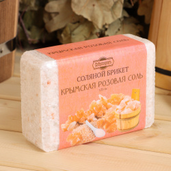 Соляной брикет из крымской розовой соли  1 35 кг Добропаровъ 03533083