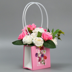 Пакет для цветов flower  11 5 х 12 8 см Дарите Счастье 04271802