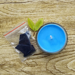 Краситель на основе соевого воска для свечей  5 г цвет голубой No brand 04788154