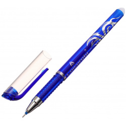 Набор ручка гелевая со стираемыми чернилами  пишущий узел 0 5 мм чернила синие+9 синих стержней Calligrata 0718626
