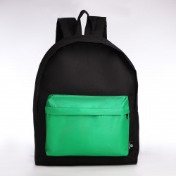 Спортивный рюкзак  textura 20 литров цвет черный/зеленый 05593026