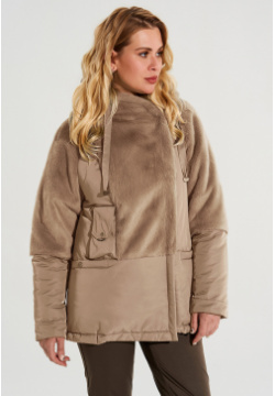 Куртка Dimma Fashion Studio 05580856 Зимняя теплая двубортная от D’imma с