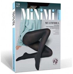 Колготки Mini MULTIFIBRA 70 Nero MINIMI 05588817 Женские плотные эластичные