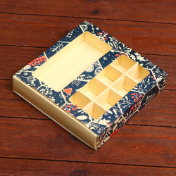 Коробка для конфет  8 и шоколадка 17 7 х 3 см UPAK LAND 05599862