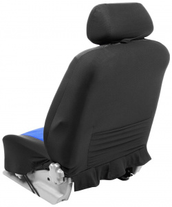 Чехлы на сиденья в автомобиль torso premium  11 предметов синий 05587189
