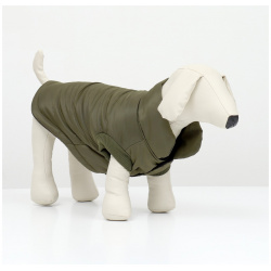 Куртка для собак Пижон 05587729 Прятки  размер M зеленая