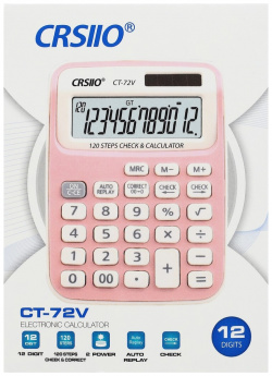 Калькулятор настольный 12 разрядный ct 72v No brand 05565988