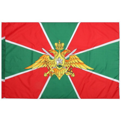 Флаг пограничные войска  90 х 135 см полиэфирный шелк без древка TAKE IT EASY 05582587
