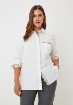 Рубашка Olsi 05989462 Стильная блузка из хлопка качественного плотного
