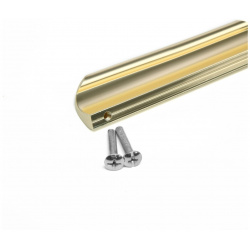 Ручка скоба cappio rsc030  м/о 128 мм цвет сатиновое золото 06292765