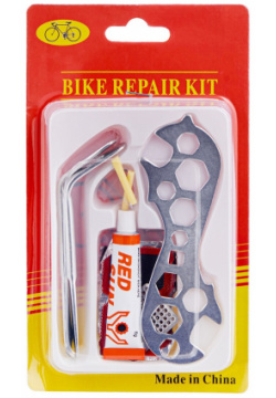 Набор для велосипеда 3 в 1: фонарь  ремонтный сумка 20 х 27 см No brand 06503678