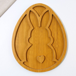 Менажница деревянная Дорого внимание 06652489 «Кролик»