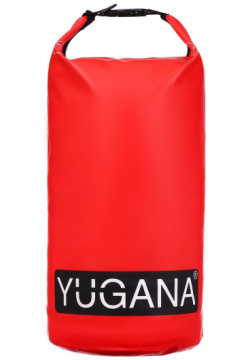 Гермомешок yugana  пвх водонепроницаемый 15 литров один ремень красный 06879776