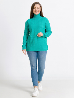 Джемпер женский Modalime 06998127 Водолазка/свитер средней плотности с выбитыми